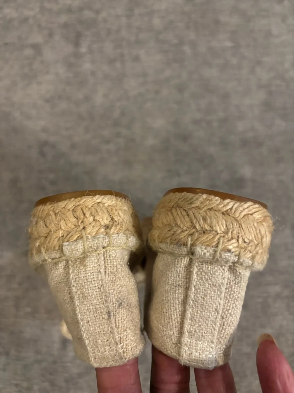 Soludos Spirit Animal Cat Floral Smoking Espadrilles Beige size 6